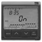 GEWISS - PROGRAMMATORE ELETTRONICO GIORNALIERO / SETTIMANALE 1 CANALE - 230V ac 50/60Hz - 2 MODULI - SYSTEM BLACK GW21825