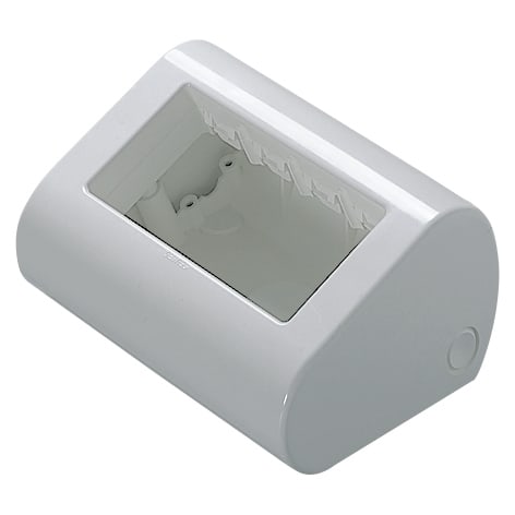 GEWISS - PLANCIA AUTOPORTANTE DA TAVOLO E PARETE - 4 POSTI - BIANCO NUVOLA - SYSTEM