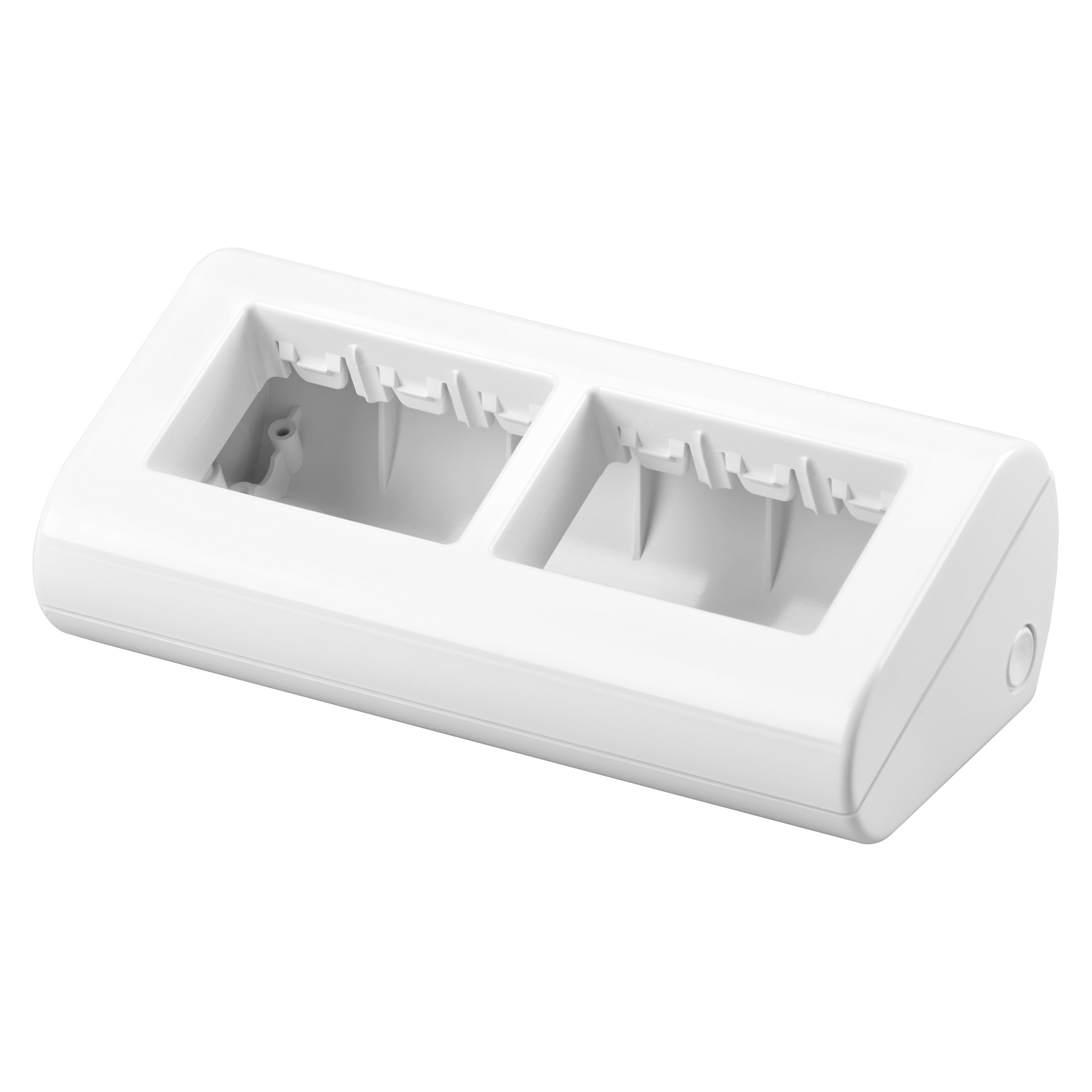 GEWISS - PLANCIA AUTOPORTANTE DA TAVOLO E PARETE - 6 POSTI - BIANCO NUVOLA - SYSTEM
