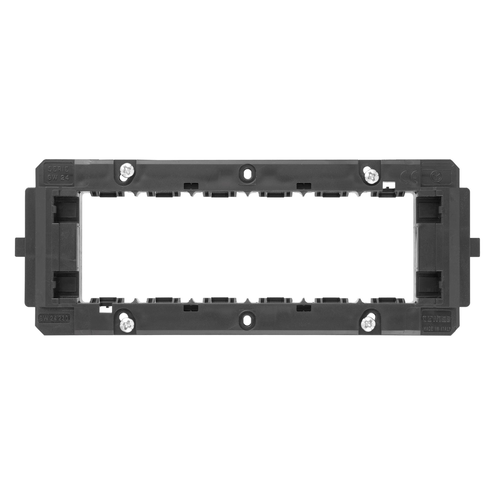 GEWISS - SUPPORTO - 6 POSTI - PLACCHE TOP SYSTEM / VIRNA / CLASSIC - SYSTEM