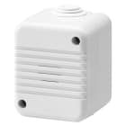 GEWISS - AVVISATORE ACUSTICO - 24V - IP40 - GRIGIO RAL 7035