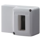 GEWISS - SCATOLA PORTAPPARECCHI SYSTEM - PER MINICANALI - 1 POSTO - BIANCO RAL 9010