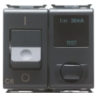 GEWISS - INTERRUTTORE AUTOMATICO MAGNETOTERMICO DIFFERENZIALE - 1P+N 16A 10mA 3KA 230V - CURVA C - CLASSE A - 2 MODULI - PLAYBUS