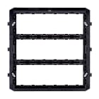 GEWISS - SUPPORTO IN MATERIALE ISOLANTE PER INSTALLAZIONE PLACCHE PLAYBUS/PLAYBUS YOUNG - 18 POSTI (6+6+6 SOVRAPPOSTI) - BLU - PLAYBUS GW32409