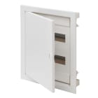 GEWISS - CENTRALINO DA INCASSO PER PARETI IN CARTONGESSO - CON MORSETTIERE - 24 MODULI - PORTA CIECA E CORNICE IN METALLO