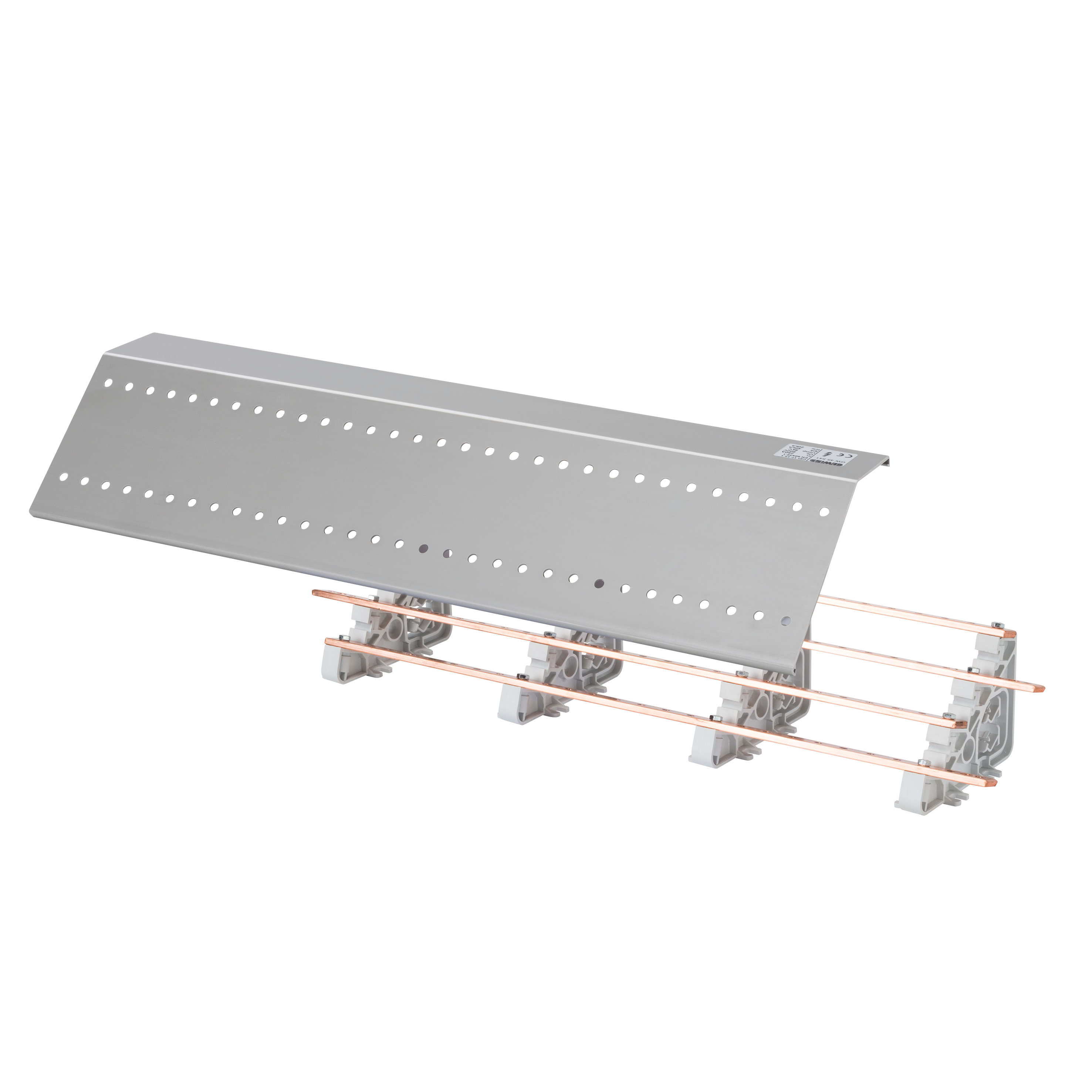 GEWISS - RIPARTITORE TETRAPOLARE ORIZZONTALE - 400A - 600x150x70MM - 24 MODULI - SU PROFILO FUNZIONALE - PER QDX 630L/H-1600H
