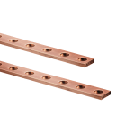 GEWISS - COPPIA DI BARRE PIATTE IN RAME 250A 20x5x1000mm PER QUADRI QDX