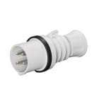 GEWISS - SPINA MOBILE DIRITTA HP - IP44/IP54 - 3P+T 16A 480-500V 50/60HZ - NERO - 7H - CABLAGGIO A VITE
