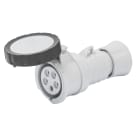 GEWISS - PRESA MOBILE DIRITTA HP - IP66/IP67/IP68/IP69 - 3P+N+T 16A 600-690V 50/60HZ - NERO - 5H - CABLAGGIO A VITE