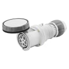 GEWISS - PRESA MOBILE DIRITTA HP - IP66/IP67/IP68/IP69 - 3P+T 63A 600-690V 50/60HZ - NERO - 5H - CABLAGGIO A MANTELLO