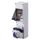 GEWISS - COMBIBLOC DBO - DA PARETE - 1 PRESA 2P+T 16A IP44