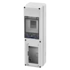 GEWISS - QUADRETTO VUOTO VERTICALE COMBIBLOC 1 PRESA - IP44/55