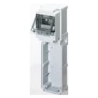 GEWISS - BASE MODULARE CON PANNELLO FINESTRATO GUIDA DIN 1 - 1 PRESA 16/32A / SELV-6 MOD.EN50022