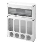 GEWISS - Q-DIN 20M 4FL.PR.BL.VR.SBF 4FL.16A IP65