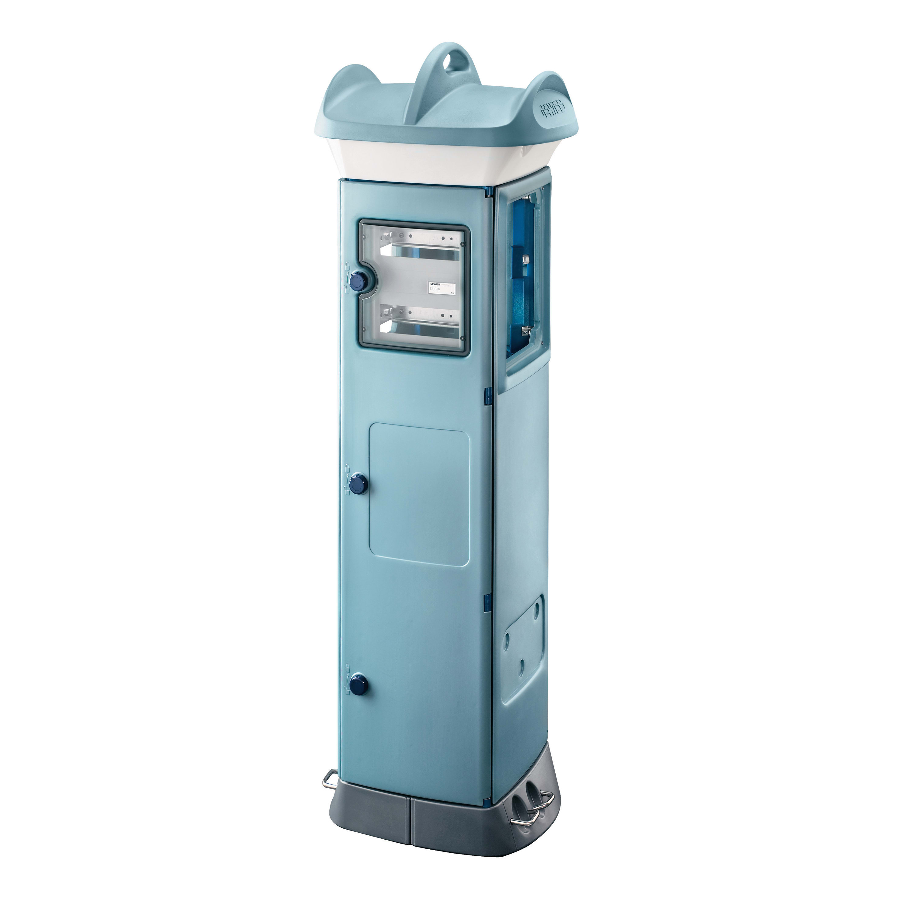 GEWISS - QMC63C - VUOTO - BIFACCIALE - LATO A 1 PANNELLO LATO B 1 PANNELLO - AZZURRO