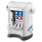 GEWISS - QMC125B - CABLATO - MONOFACCIALE - 1 PRESA 2P+T 16A + 2 PRESE 3P+N+T 32A - IP55 - BIANCO