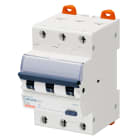 GEWISS - INTERRUTTORE MAGNETOTERMICO DIFFERENZIALE COMPATTO - MDC 60 - 3P CURVA C 16A TIPO A Idn=0,03A - 3 MODULI
