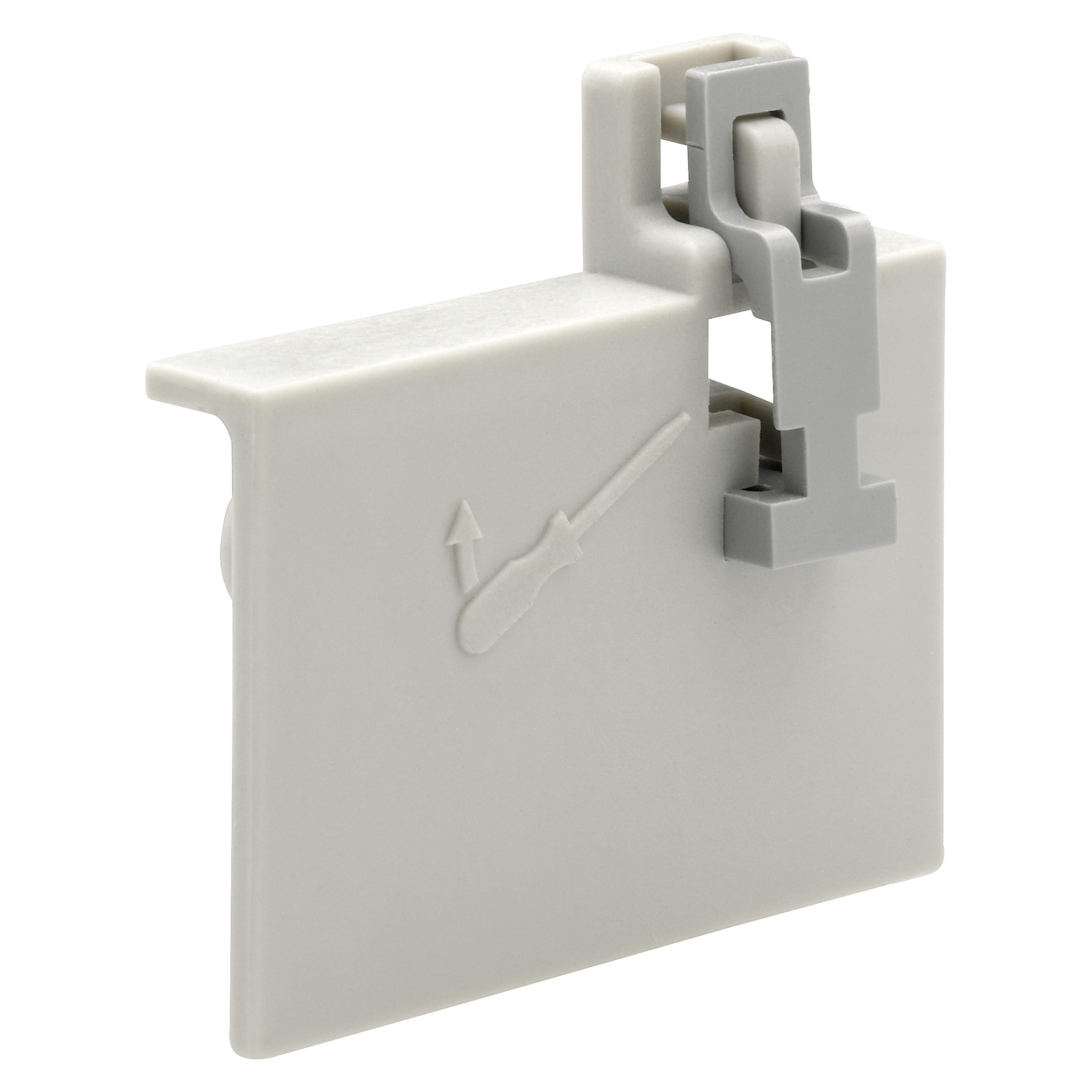 GEWISS - COPPIA DI COPRIVITI PIOMBABILI - PER INTERRUTTORE DIFFRENZIALE PURO IDP 4P 3 MODULI