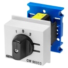 GEWISS - COMMUTATORE DI LINEA - 3 POSIZIONI CON RITORNO A 0 16A 690V - 3 MODULI GW96953