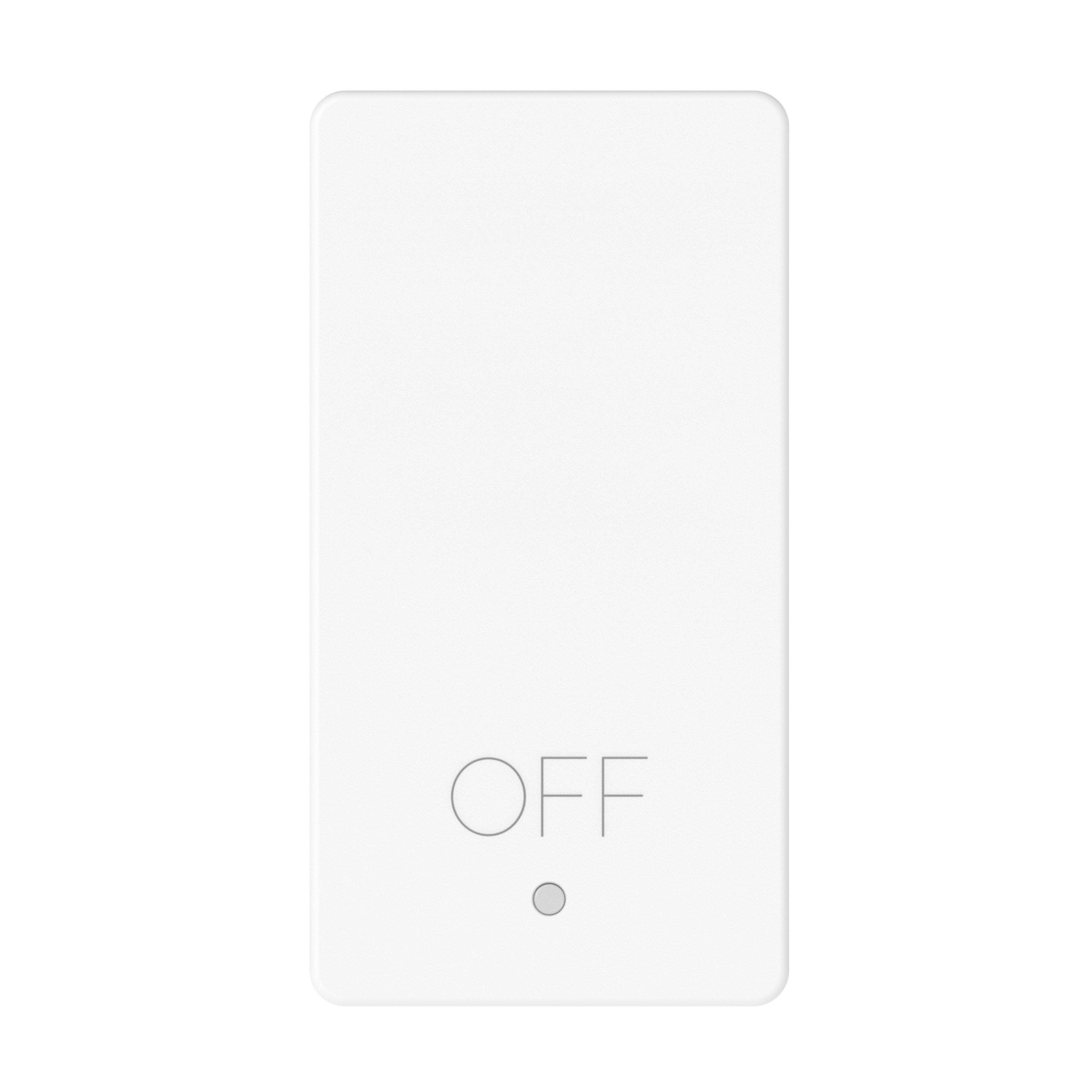 GEWISS - TASTO INTERCAMBIABILE OFF BIANCO - ILLUM