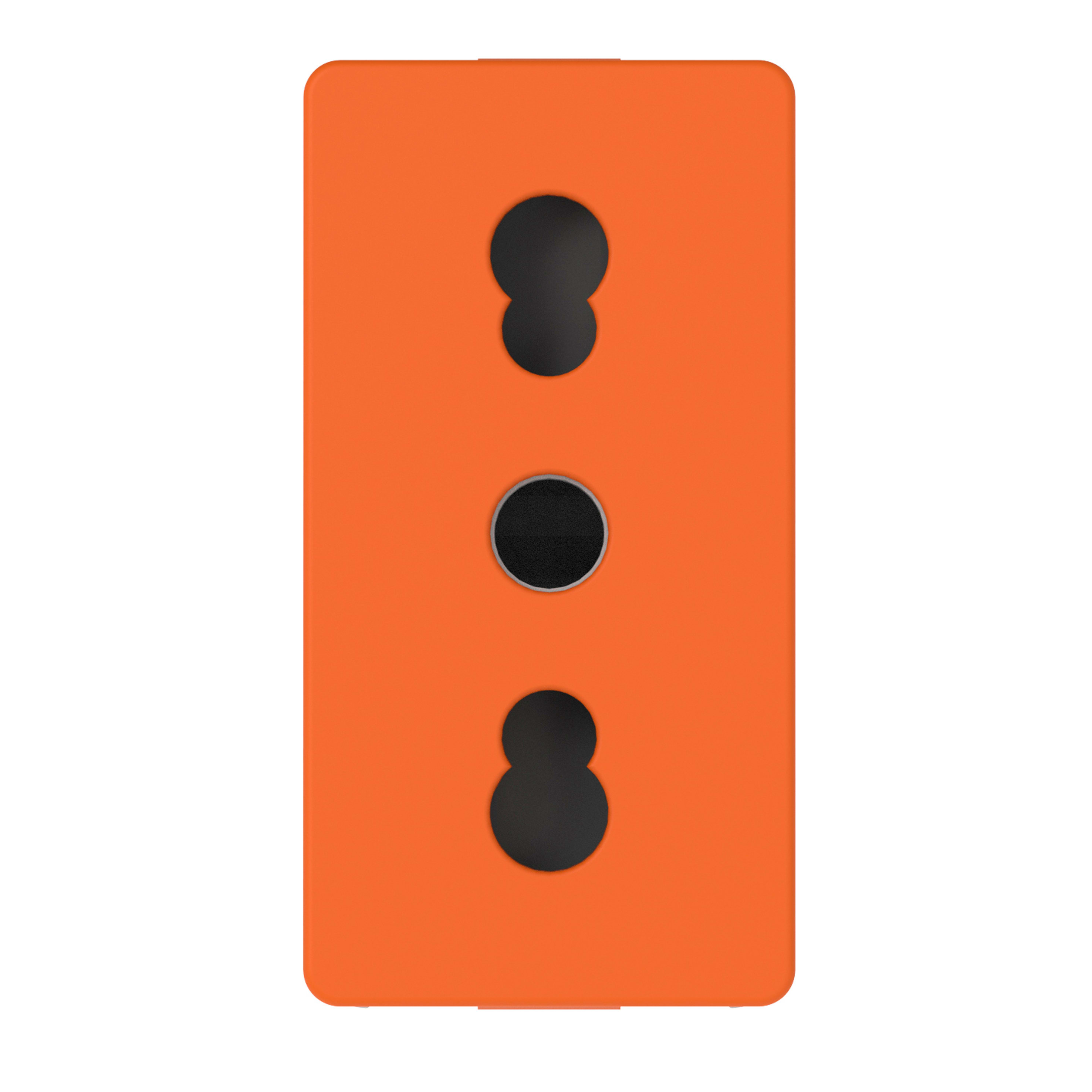 GEWISS - PRESA 2P+T 10/16A STD ITALIANO ARANCIO