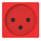 GEWISS - PRESA 2P+T 16A STD ISRAELIANO 2M ROSSO