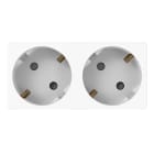 GEWISS - 2 PRESE 2P+T 16A 45 STD TED 4M BIANCO