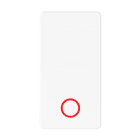 GEWISS - PULSANTE 1P NC+NA 10A BIANCO - STOP