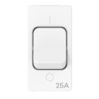 GEWISS - INTERRUTTORE 2P 25AX BIANCO