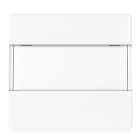 GEWISS - TARGA PORTANOME 1P 2M BIANCO - ILL