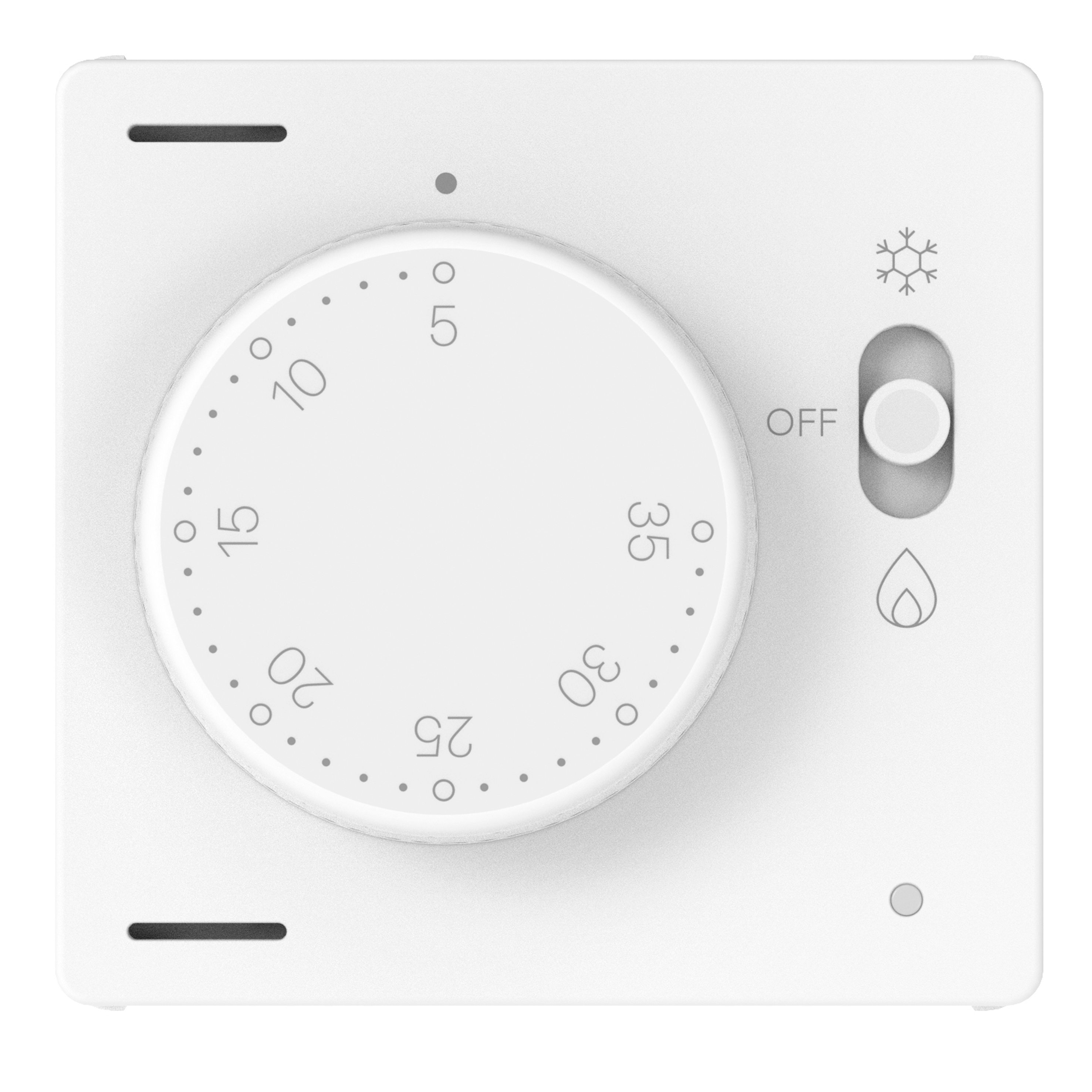GEWISS - TERMOSTATO ESTATE/INVERNO 2M BIANCO
