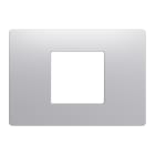 GEWISS - PLACCA 2M SILVER SATINATO
