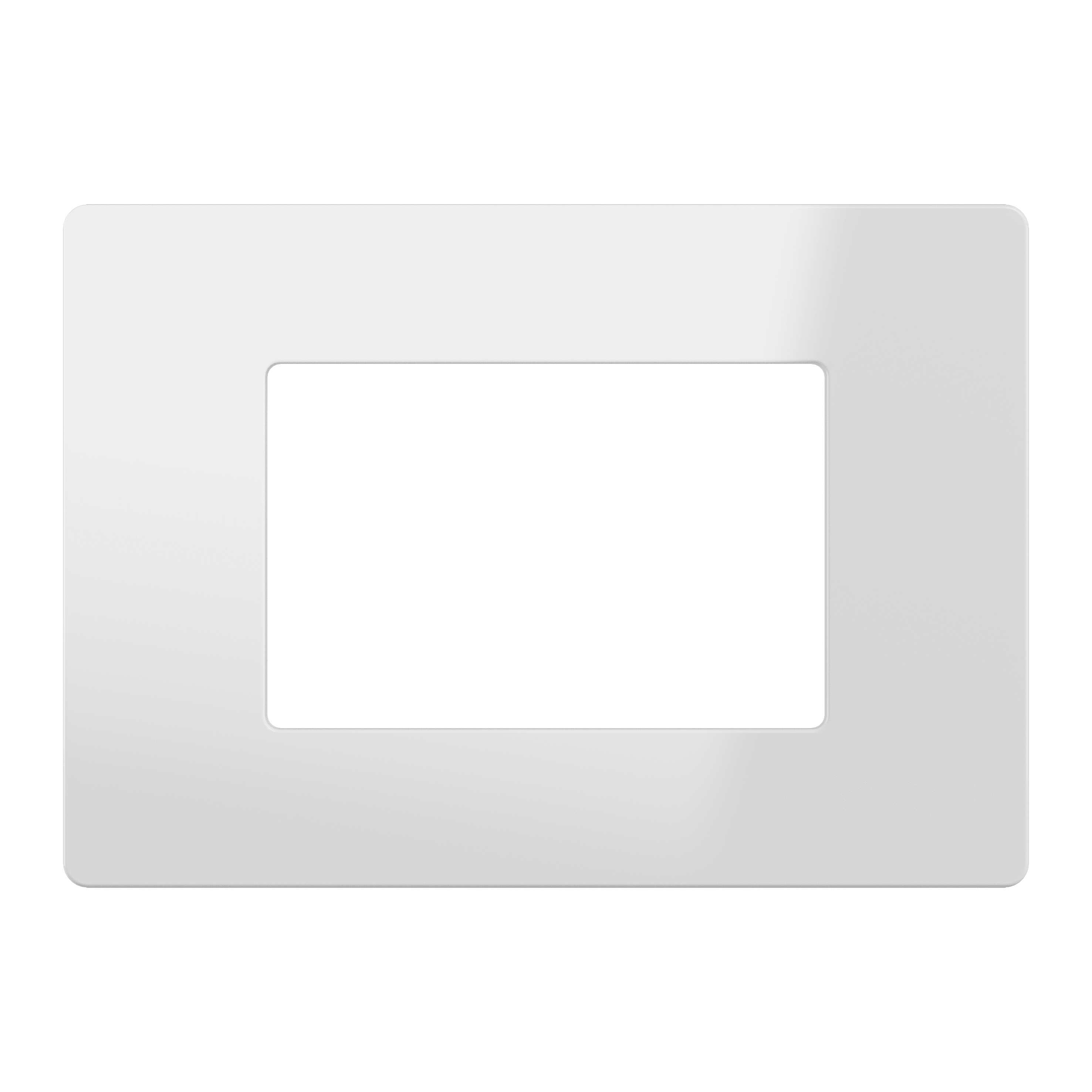 GEWISS - PLACCA 3M BIANCO