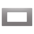 GEWISS - PLACCA 4M GRIGIO FUMO MATERICO