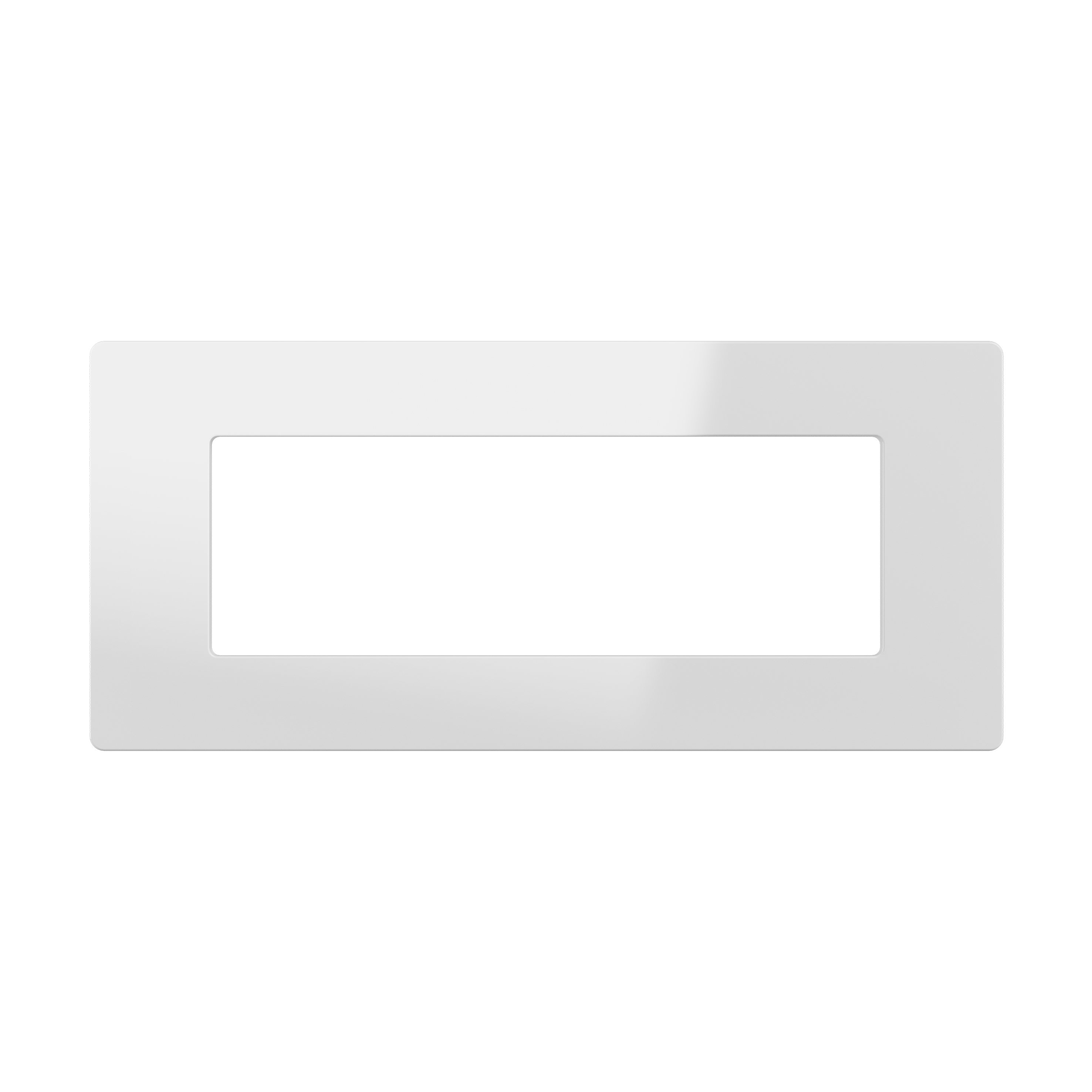 GEWISS - PLACCA 6M BIANCO