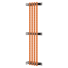 GEWISS - COPPIA DI PORTABARRE - PER BARRE PIATTE 25x4-30x5 - 250-400A - PER STRUTTURE P=200 - VANO ESTERNO - PER QDX 630L/H
