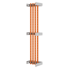 GEWISS - COPPIA DI PORTABARRE - PER BARRE PIATTE 20X5 30X5 - 250-400A - PER STRUTTURE P=300 - VANO INTERNO - PER QDX 630L