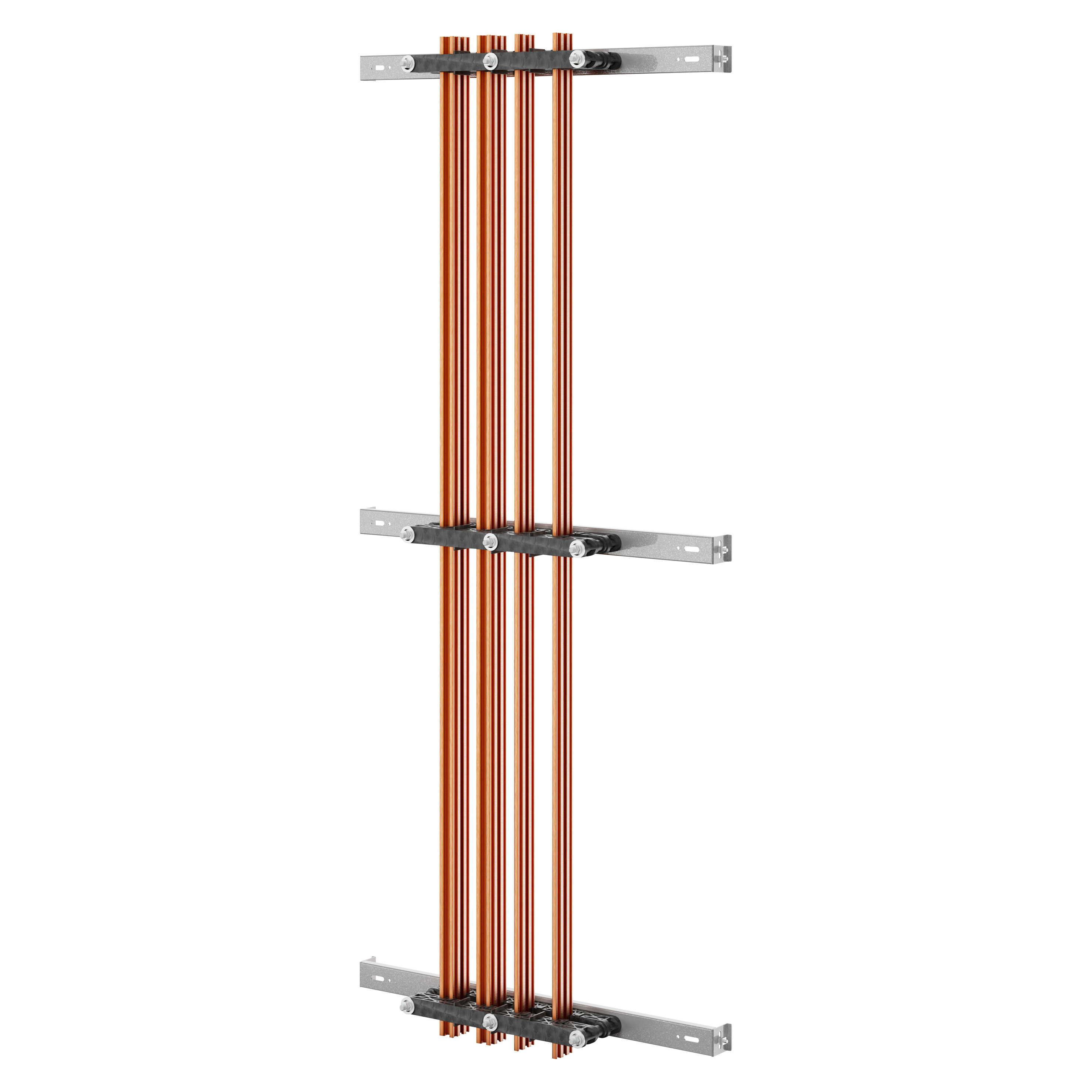 GEWISS - COPPIA DI PORTABARRE - PER BARRE SAGOMATE - 800-1250-1600A - PER STRUTTURE P=600-800 - STRUTTURA B=850 - PER QDX 1600H