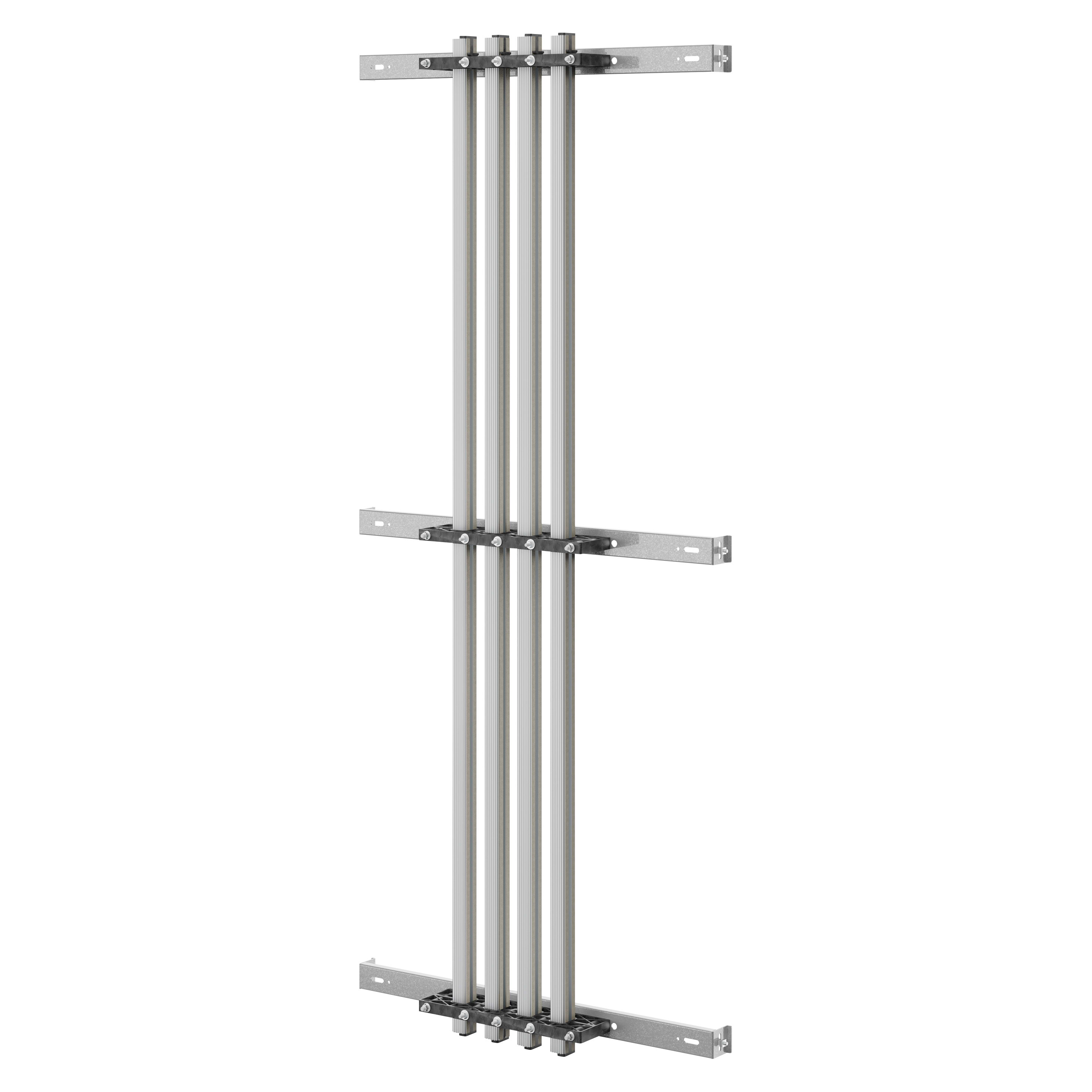 GEWISS - COPPIA DI PORTABARRE - PER BARRE SAGOMATE IN ALLUMINIO - 630-800A - PER STRUTTURE P=600-800 - STRUTTURA B=850 - PER QDX 1600H