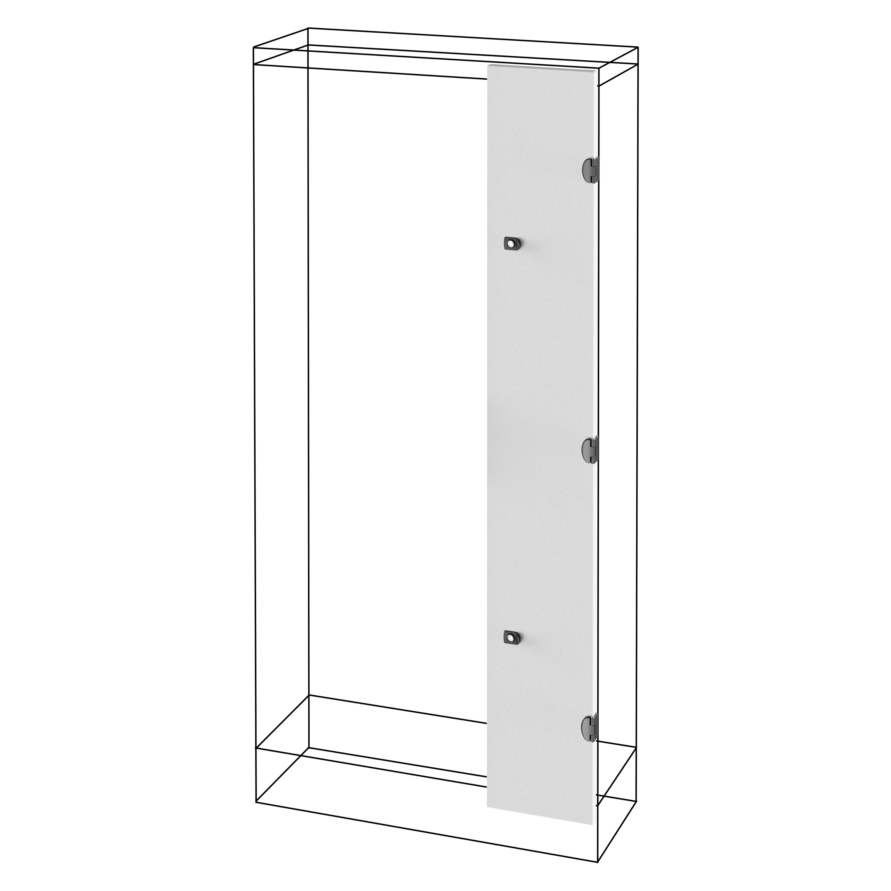 GEWISS - PORTA CIECA - QUADRO DA PAVIMENTO CON VANO AFFIANCATO - QDX 630 H - QDX 1600 H - (600+300)x1800mm