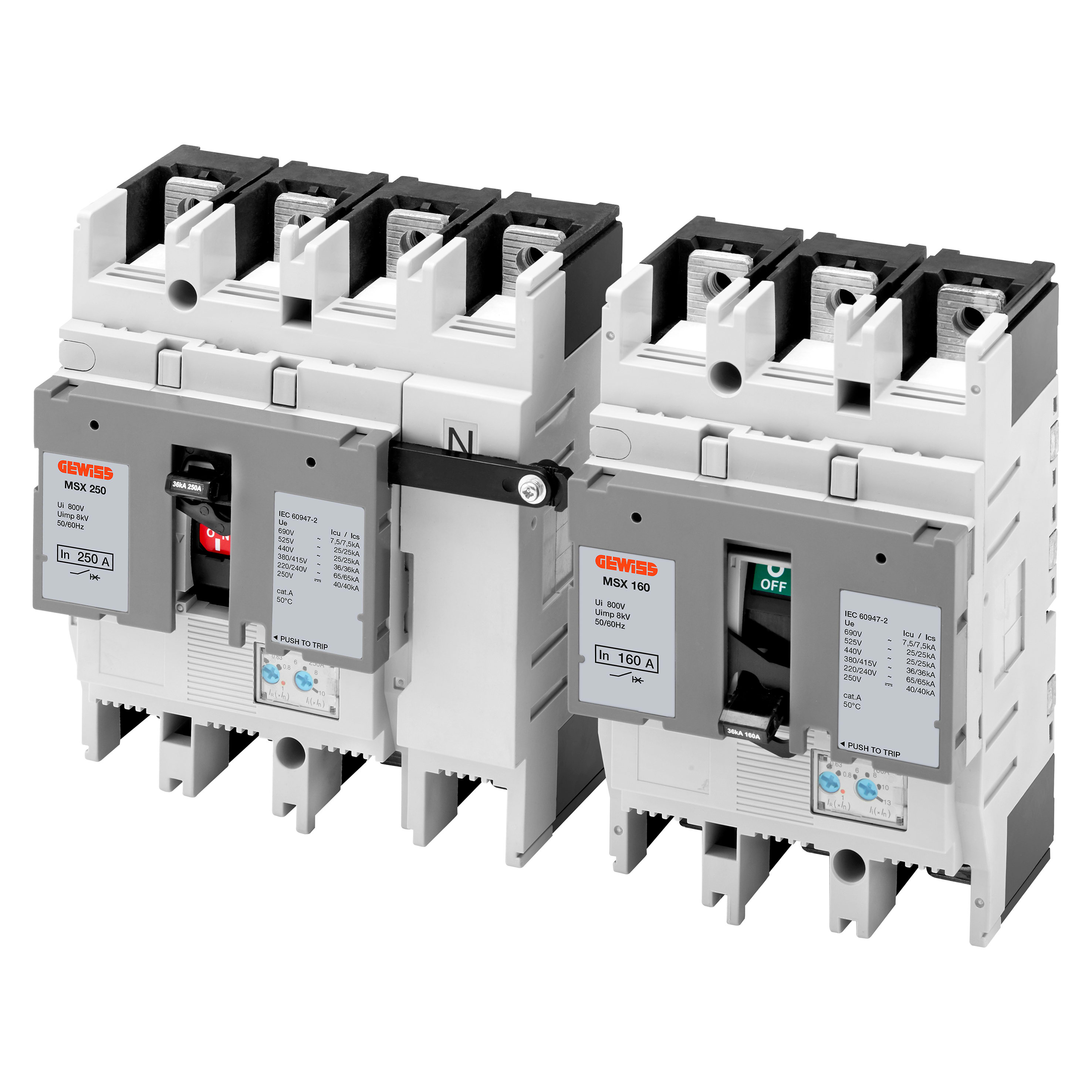 GEWISS - INTERBLOCCO MECCANICO A LEVA - PER MSX/E/M400-630 - INTERBLOCCO MECCANICO SINISTRO