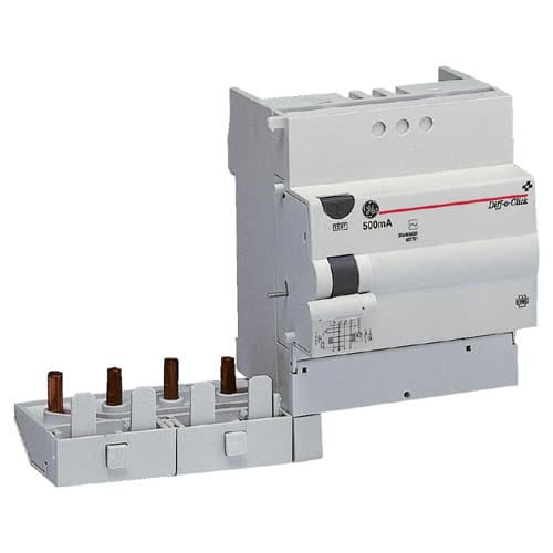 GE INDUSTRIAL - DOC463/500-B.DIF. 63A 4P 0,5A AC RINA 4M