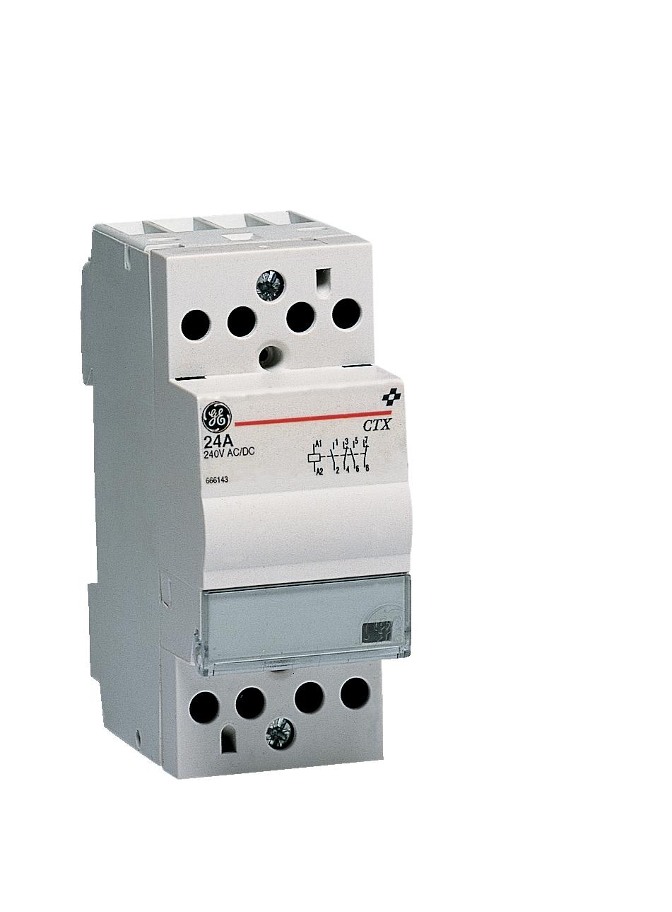 GE INDUSTRIAL - CTX244052-CONT. 4NO 230VCA/CC 24A 2M