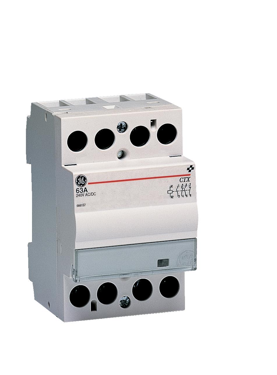 GE INDUSTRIAL - CTX404052-CONT. 4NO 230VCA/CC 40A 3M