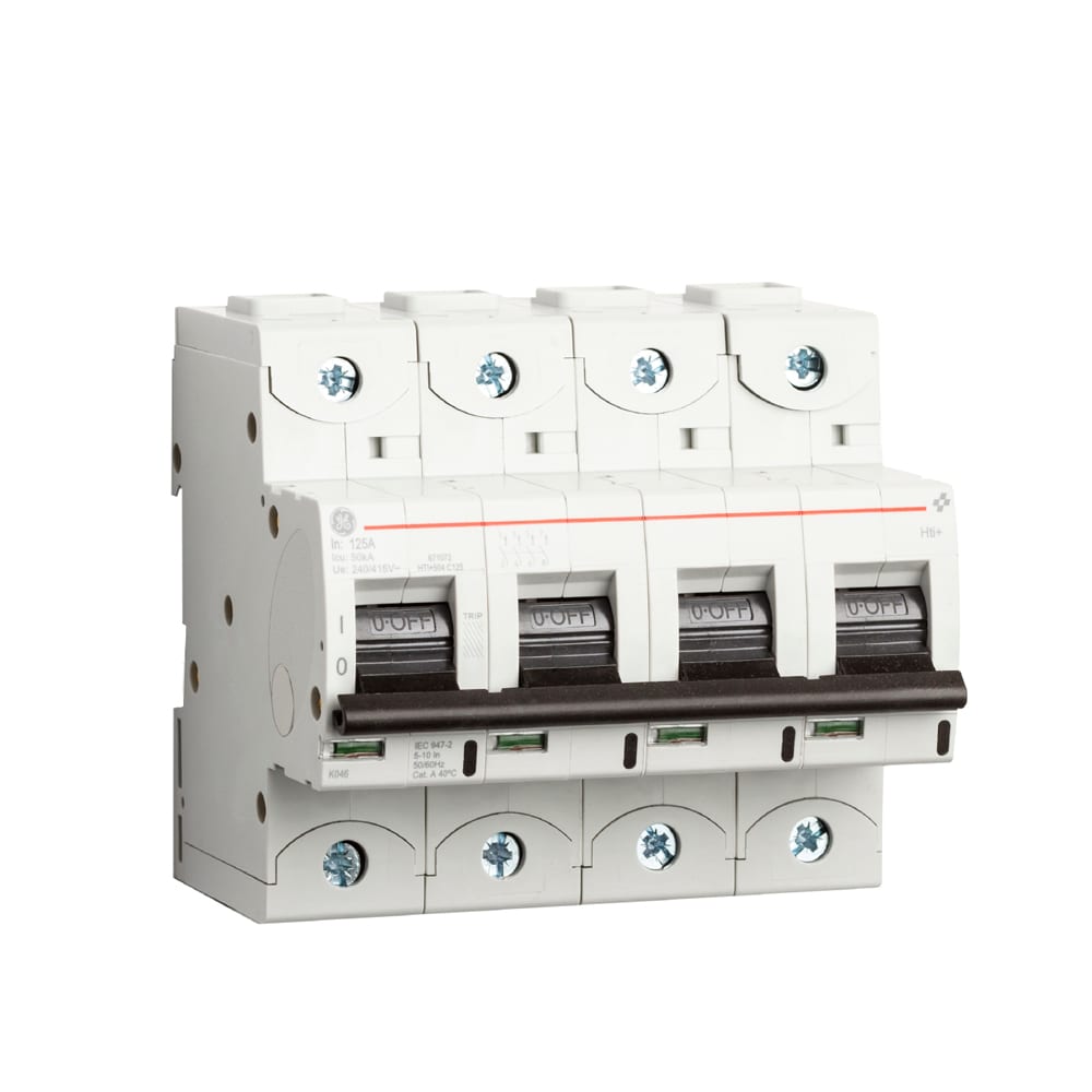 GE INDUSTRIAL - HTI+254C100 -INTERR. 4P C 100A 25KA 6M