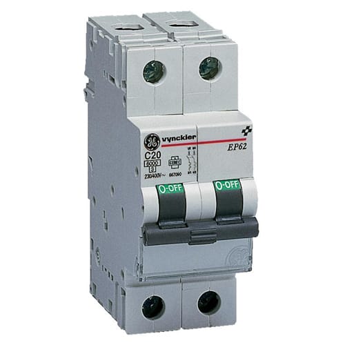 GE INDUSTRIAL - EP61NC50-INT.AUT.1P+N 50A 6/10KA C RINA