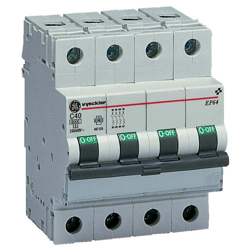 GE INDUSTRIAL - EP64C40 MT 6KA 4P C40 4M