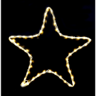 GIOCOPLAST NATALE - STELLA C/ TUBO LED B.CAL., 48 LED 55CM X