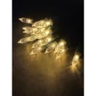 GIOCOPLAST NATALE - 50 PISELLINI LED BIANCO CALDO, LUCE FISSA, CON TRASF. IP44