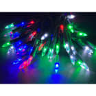 GIOCOPLAST NATALE - 50 PISELLINI LED MULTI 5 M, LUCE FISSA, CON TRASF. IP44